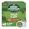 Green Mountain Coffee Half-Caff Coffee K-Cups, 0.33 oz, 48PK 5000355611 - alternate 1