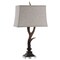 Jonathan Y Antler 29.5" Rustic Resin/Crystal LED Table Lamp, Brown/Clear JYL6306A - alternate 4