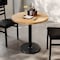 Flash Furniture Bennett 30 in Round Solid Wood Indoor Tabletop in Natural with 18 in Round Dining Height GSF-RD30-NAT-TR18-GG - alternate 7