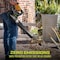 Sun Joe Corded Handheld All Purpose Leaf Blower, 6A, 155 mph, Green SBJ597E - alternate 12