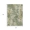 Homeroots 10' X 14' Sage And Beige Abstract Washable Indoor Outdoor Area Rug 630704 - alternate 3