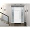 Vdomdoors Steel Door Deux 1705 White Enamel 2 Sidelight Exterior Black Windows Stainless Inserts Single Moder DEUX1705EXD-BEM-W14+36+14 x H80-Right-hand Inswing - alternate 3