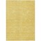 Homeroots 5' X 8' Gold Floral Washable Indoor Outdoor Area Rug 607363 - alternate 6