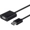Monoprice DisplayPort 1.2a to VGA Active Adapter, Black 12790 - alternate 1