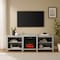 Crosley Ronin Low Profile Fireplace Tv Stand For 75+ Inch Tv KF100969WW - alternate 6