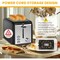 Simple Deluxe Toaster 2-slice, Defrost, Bagel, Cancel setting with LED Red lighting, 1-6 level Browning120V, 60Hz HKTOST2BLKV2 - alternate 4