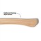 Klein Tools Milled Face Hickory Handle Hammer, 22-Ounce H80922H - alternate 2
