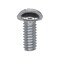 Auveco 8-32 x 3/8in Slotted Round Head Machine Screw Zinc, 100PK 5702 - alternate 1