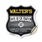 Signmission Walter's Garage I Can Fix Everything But Stupid, 18 Inch X 18 Inch, Vinyl Decal SHI-D-18-490-WALTER - alternate 1