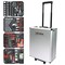 Wrightmaster White Hand Tool Box with 4 Layers and Wheels - Secure, Portable Storage for Tools ZR-W110290119 - alternate 1