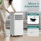 Serenelife Portable Conditioner, 8000 BTU 3-in-1 Compact Standing Air Conditioner for Rooms Up to 300 Sq. Ft. SLPAC180W - alternate 4