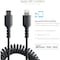 Startech.Com USB C to Lightning Cable 1m/3ft, Coiled RUSB2CLT1MBC - alternate 3