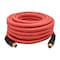 Interstate Pneumatics 1/2 in x 50 ft Rhino HybridFlex Red Hybrid Air Hose WP 200 PSI (1/2 in NPT) Solid Fitting HH48-050 - alternate 1