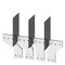 Siemens bus connectors broadened front mounted 4 units accessory for: 3VA55 3VA9674-0QC00 - alternate 1