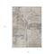 Homeroots 3' X 5' Linen And Gray Abstract Washable Indoor Outdoor Area Rug 606031 - alternate 4
