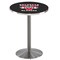 Holland Bar Stool Co 42" Stainless Steel Valdosta State Pub Table, 36" dia. Top L214S4236ValdSt - alternate 1