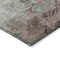 Homeroots 5' X 8' Denim Blue Taupe And Ivory Abstract Washable Indoor Outdoor Area Rug 617348 - alternate 5