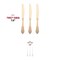 Smarty Had A Party Shiny Baroque Gold Plastic Knives (600 Knives), 600PK 7957-GBQ-CASE - alternate 8