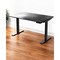 Homeroots 60" Adjustable Black Stainless Steel Standing Desk 397728 - alternate 3