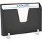Acrimet Pocket File Holder Horizontal Brochure Display (Wall or Countertop, Letter, Black) 862.4 - alternate 3