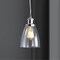 Jonathan Y Cleo 5.5 in. Adjustable Metal/Glass LED Pendant, Chrome JYL3518A - alternate 4