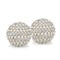 Homeroots Set Of Two 4" Silver And Clear Faux Crystal Decorative Orbs, 2PK 480014 - alternate 3