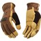 Kinco Men's Indoor/Outdoor Work Gloves Brown M, PR 2014-M - alternate 2