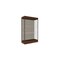 Ghent 76''H x 48''W x 20''D Edge Display Case 6'' Base w/ Chocolate Back & Dark Bronze Frame 92LFCO-BZ-WNH - alternate 1