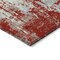Homeroots 5' X 8' Red Gray And Ivory Abstract Washable Indoor Outdoor Area Rug 597993 - alternate 2