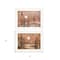 Homeroots Set Of Two Full Moon I and II 1 White Framed Print Wall Art, 2PK 407188 - alternate 4