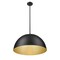 Z-Lite Vega Matte Black 3 Light Pendant 4501P24-MB - alternate 5