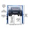 Atlas Automotive Equipment 9Ohsc Overhead 2-Post Lift 9,000 Lb. Capacity ATTD-9OHSC-SS-FPD - alternate 7