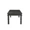 Homeroots 84" Black Solid Wood Dining Table 521840 - alternate 3