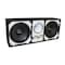 Deejay Led Loaded Box w/Two Despacito Heavy Duty 12-in Woofers One Horn and w/Two Bullet Tweeters WHITE TBH12WHITE - alternate 1