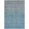 Homeroots 3' X 5' Teal Blue Gray And Charcoal Ombre Washable Indoor Outdoor Area Rug 588576 - alternate 3