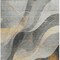 Homeroots 10' X 14' Gray Silver And Rust Abstract Washable Indoor Outdoor Area Rug 616759 - alternate 4
