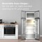 Tcl 7.3 Cu. Ft. Double-Door Refrigerator with Freezer, Silver TRT07T4AL - alternate 3