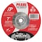 Pearl Type 27, 7 in Dia, 1/4 in Thick, 5/8 in-11 Arbor Hole Size, 24 Grit DCRED70H - alternate 1