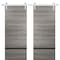 Sartodoors Sturdy Double Barn Door with Hardware, Planum 0012 Ginger Ash and Aluminum Strips, 13FT Rail Hanger PLANUM0012DB-S-GA-72 x 80 (2* 36x80) - alternate 1