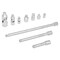Performance Tool 12-Drawer Storage Bin, Interlocking, Transparent Drawers, Wall Mount W5912 - alternate 1