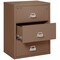 Fireking 3 Drawer, 1 Hr Fire & Impact Rated, 31" Wide Lateral Tan 3-3122-CTN - alternate 2