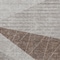 Homeroots 5' X 8' Gray Silver And Taupe Geometric Washable Indoor Outdoor Area Rug 582471 - alternate 6