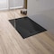 Anzzi 59 in. x 35 in. Barrier-Free Curbless Shower Base in Black with Reversible Drain and ADA Compliant SB-AZ508RL-BL - alternate 4