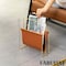 Fabulaxe Magazine Holder and Rack for Desktop, Home Office, Living Room, Waiting Areas, Farmhouse File QI004739 - alternate 6
