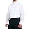 First Tactical Long Sleeve Shirt, 35% Cotton, 65% Polyester, Button, 0 Pocket(s), White, S 111015 - alternate 3