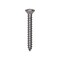 Auveco 8 x 1 1/4in Phillips Oval Head Tapping Screw 18-8 Grade Stainless Steel, 100PK 9406 - alternate 1