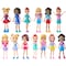 Mattel Polly Pocket Figures Multicolor 1 pc FWY19 - alternate 1