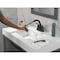 Delta Arvo Two Handle Centerset Pull-Down Bathroom Faucet Matte Black 25840LF-BLPD - alternate 4