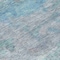 Homeroots 8' Aqua And Beige Round Abstract Washable Indoor Outdoor Area Rug 631445 - alternate 5
