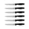 Gibson Soho Lounge 16 Piece Stainless Steel Cutlery Knife Set in Black With Acrylic Stand 82671.16RR - alternate 7
